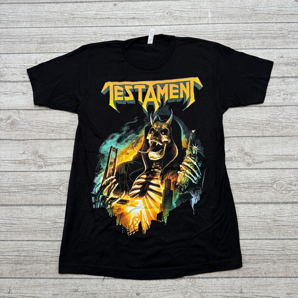 Testament Thrash of the Titans Tour T Shirt Mens M 2026 North America Metal Tee
